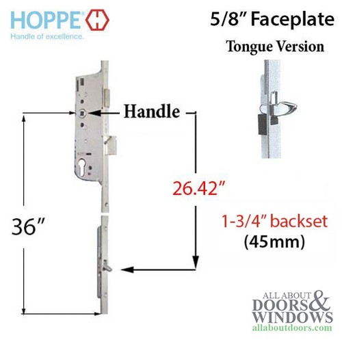 Hoppe hls9000 multipoint lock - multipoint,