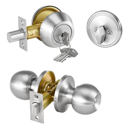 Entry door knob and - entry,